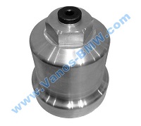 Oil filter housing made of aluminum 06D115408A, 06D115408B